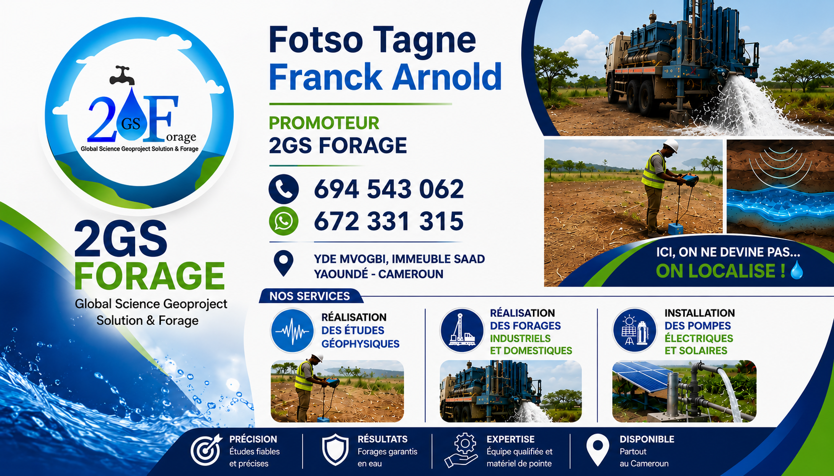 Bannière promoteur — 2GS Forage